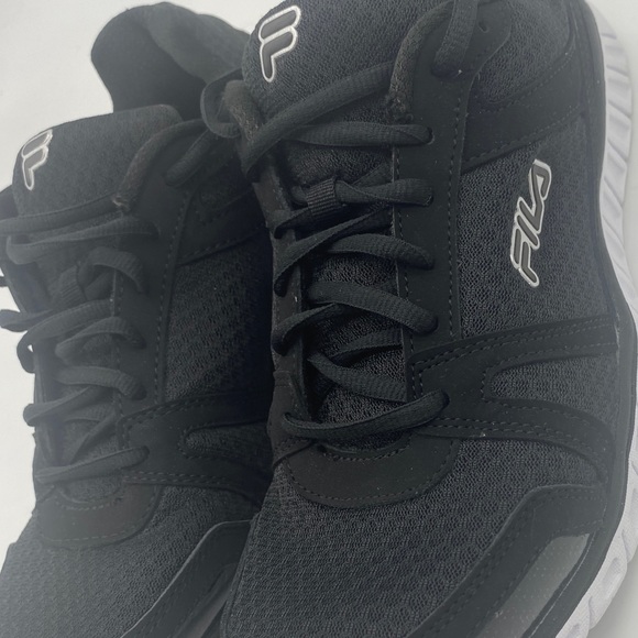 FILA Men's Shoes, Size 10, Memory Spear 3K Shoes, Black & White - Picture 3 of 9